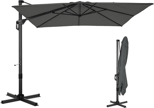 Sophia & William Cantilever Patio Umbrellas Offset Outdoor Umbrellas