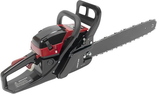 20 Inch Gas Chainsaw 58CC 2.4KW Petrol Chainsaw 2-Stroke Gas Chain Saws, Engine Chain Saw Set Gas Chainsaws for Cutting Wood Outdoor Home Farm Us (Black Red)