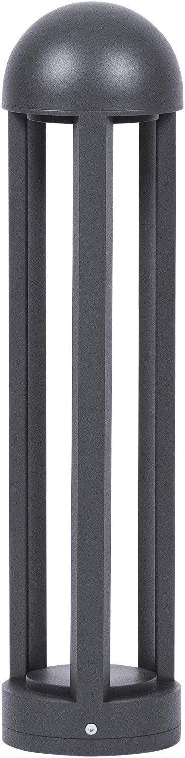 Pathway Lights, 23.6" AC 100-240V Wired Bollard Lights Outdoor, IP65 Waterproof Path Light, 3000K LED Bollard Light, Modern Commercial Landscape Lighting for Driveway Walkway Sidewalk Garden Lawn