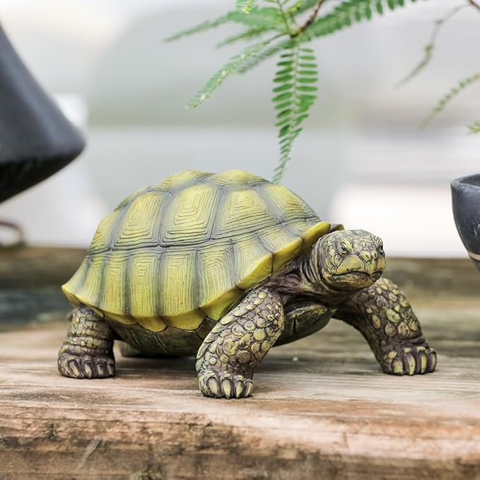 Realistic Turtle Statue - Turtle Sculpture Outdoor Garden Decoration Suitable for Ponds, courtyards, lawns, and Pools | A Unique Gift for Gardeners and Nature Enthusiasts
