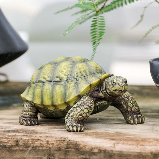 Realistic Turtle Statue - Turtle Sculpture Outdoor Garden Decoration Suitable for Ponds, courtyards, lawns, and Pools | A Unique Gift for Gardeners and Nature Enthusiasts