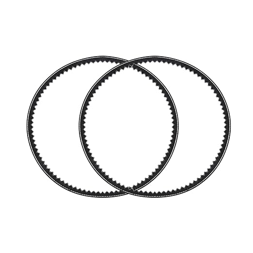 2PCS 954-04050 754-04050 Snow Thrower Auger Drive Belt for MTD(1/2" x 35")