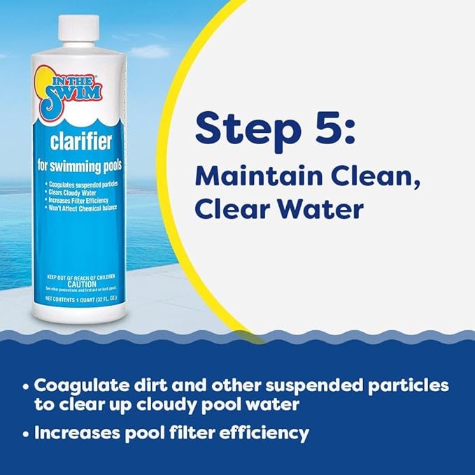 In The Swim Super Swimming Pool Chemical Value Kit – for Above Ground and In-Ground Pools – Treats Up to 35K Gallons