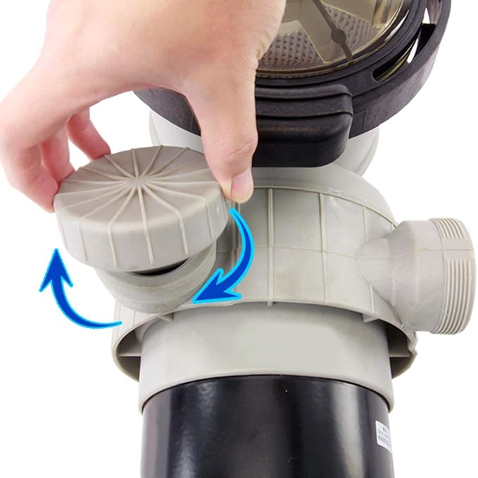 Rx Clear Dorado 2 HP Dual Port Pump | Above-Ground Swimming Pool Pump | 115V 12 Amps | See-Through Strainer Cover | Energy Efficient | Low Maintenance