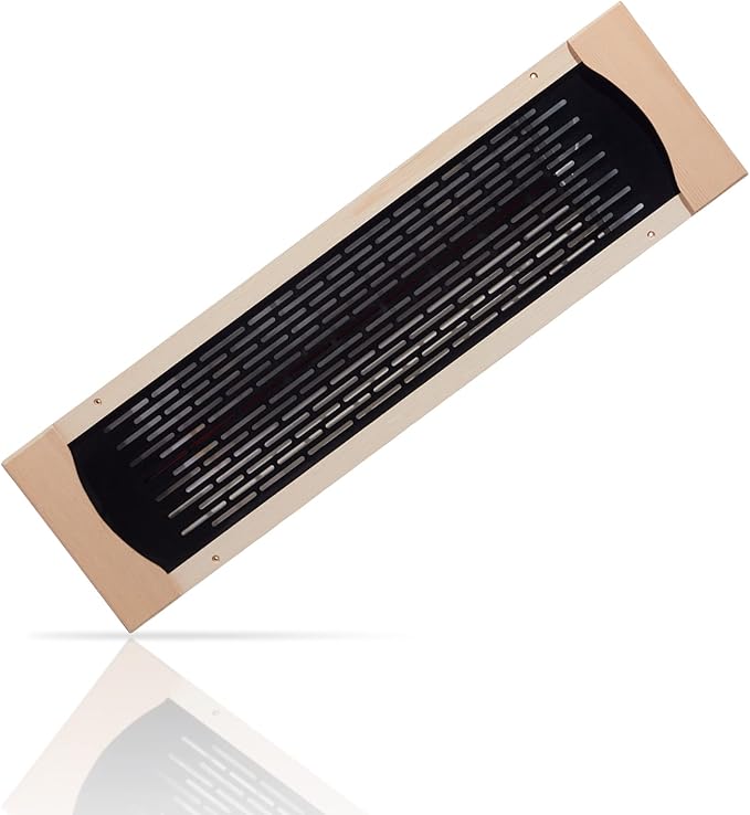 Full Far Infrared Carbon Fiber Glass Red Light Heater Tube, Infrared Sauna Heater Tube Sauna Accessories, 220V Heater, Infrared Suana Heating Element Tube for Wooden Indoor/Outdoor Sauna