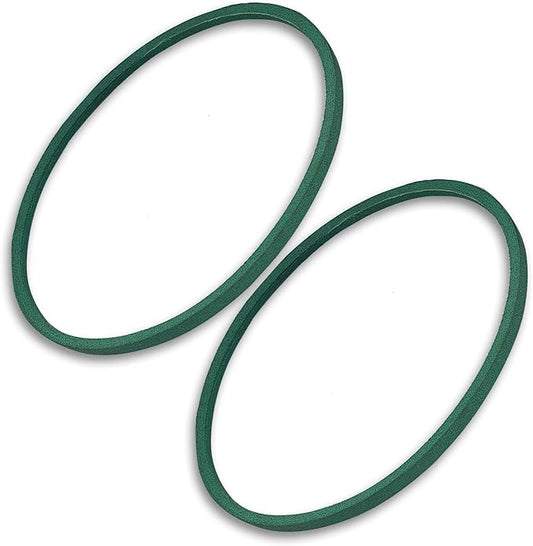 2 Pack 585416MA 585416 Snow Thrower Auger Belt for Murray 1695425 Craftsman MTD 754-0275 954-0275 954-0282 Snowblower (1/2" x 38 3/8")