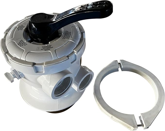 FibroPool Sand Filter Pump System For Above Ground Swimming Pools - Designed and Assembled in USA - Hose Adapters Included - High Efficiency - FSP Series (FSP21) Black