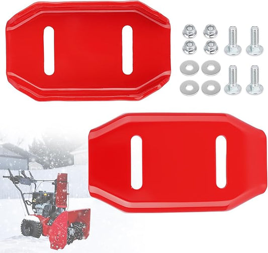 2PCS 106-4588-01 Snowblower Skid Shoes with Mounting Hardware Compatible with Toro Power Max Model 724 726 826 828 926 928 1028 1128 37770 37771 37772 38595 38629 Replace# A107BD 780-712