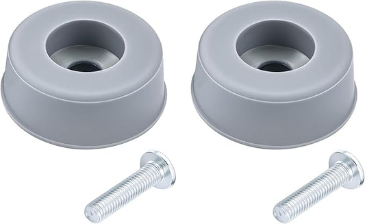 7107262 Gas Pressure Pressure Washer Rubber Feet Replacement for Most Gas Pressure Washer Frame Foot Parts Enhanced Pressure Washers Stability and Surface Protection (2 Pack)