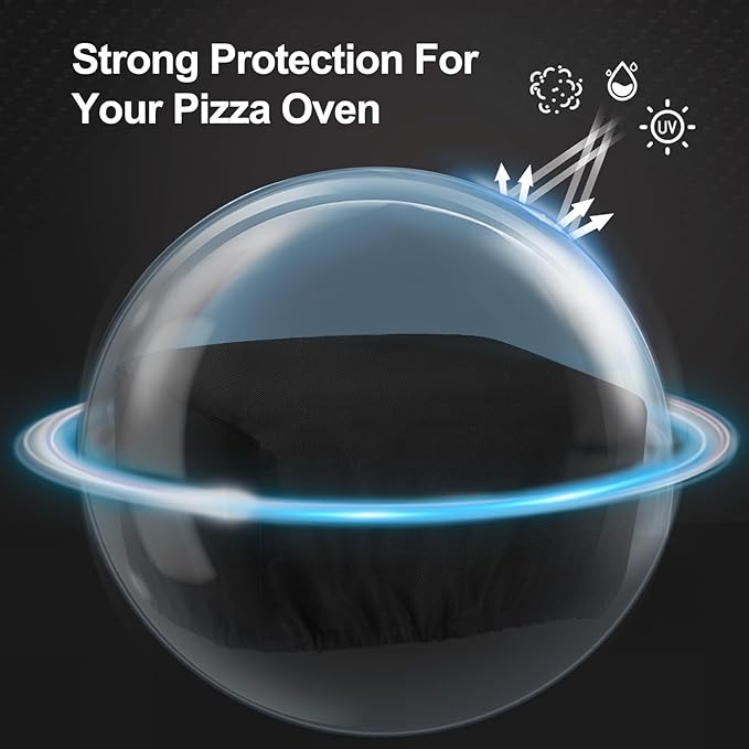 Pizza Oven Cover for Blackstone 2238 Leggero Tabletop Outdoor Pizza Oven, Outdoor Heavy Duty Portable Carry Waterproof Gas Grill Cover and Weather Resistant Accessories