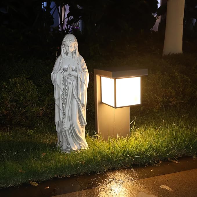 Virgin Mary Statue Outdoor, Religious Garden Statue, Blessed Mother Outdoor Statue, Large Outdoor Garden Statues Home Yard Patio Lawn Hallway