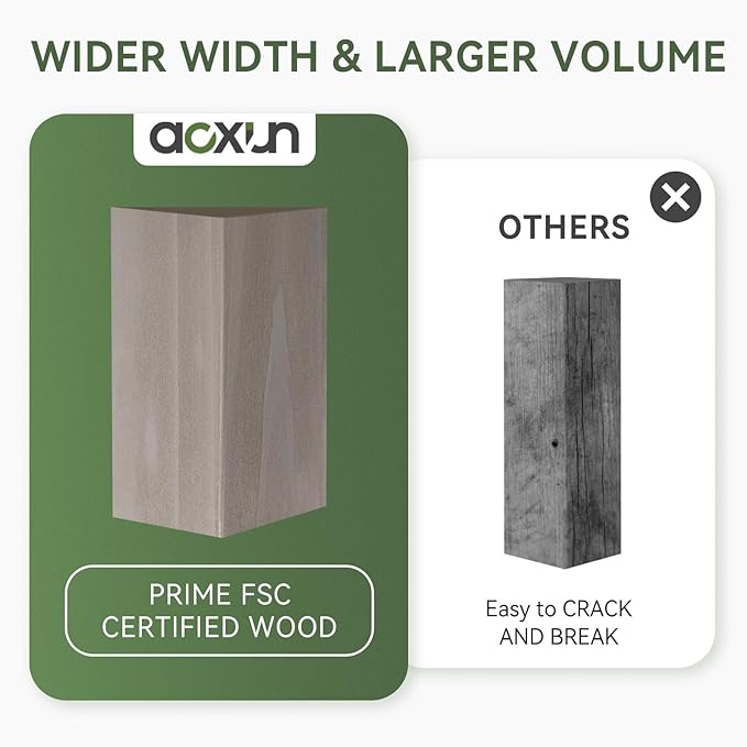 Aoxun 6x12 FT Wood Green House for Outdoors, Polycarbonate Panel Wooden Walk-in Greenhouse Kit with Automatic Temperature Control Roof Vent and Lockable Door, for Outside Backyard Garden, Gray