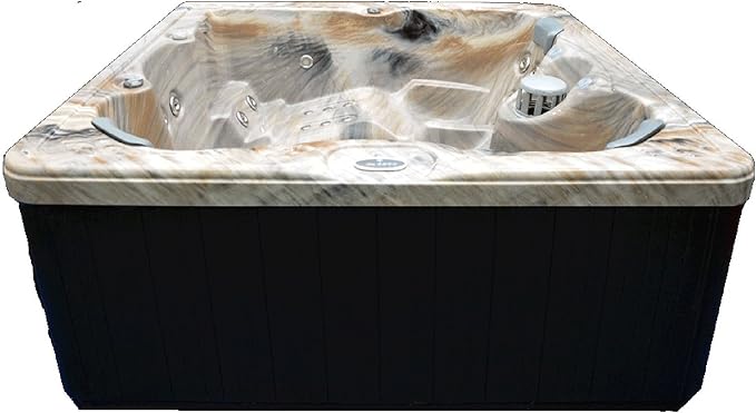 5-person Hot Tub 51-jet Spa with Ozone System - 80"x80"x34"