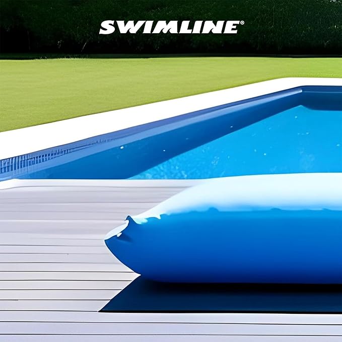SWIMLINE HYDROTOOLS Air Pillow For Above Ground Pools Cover Winterizing | 4 x 8 ft Cushion Swimming Pool Closing Winter Kit | Cold Resistant Ice Equalizer Thick Pool Pillows Accessories | 1148 ACC48