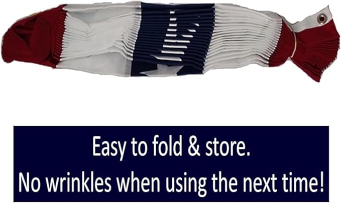 American Pleated Fan Flag Bunting. 4 x 8 ft Embroidered Stars & Sewn Stripes USA Indoor/Outdoor Nylon Bunting Banner. Perfect for July 4th and America 250 events. 100% Made in America by Old Glory Bunting