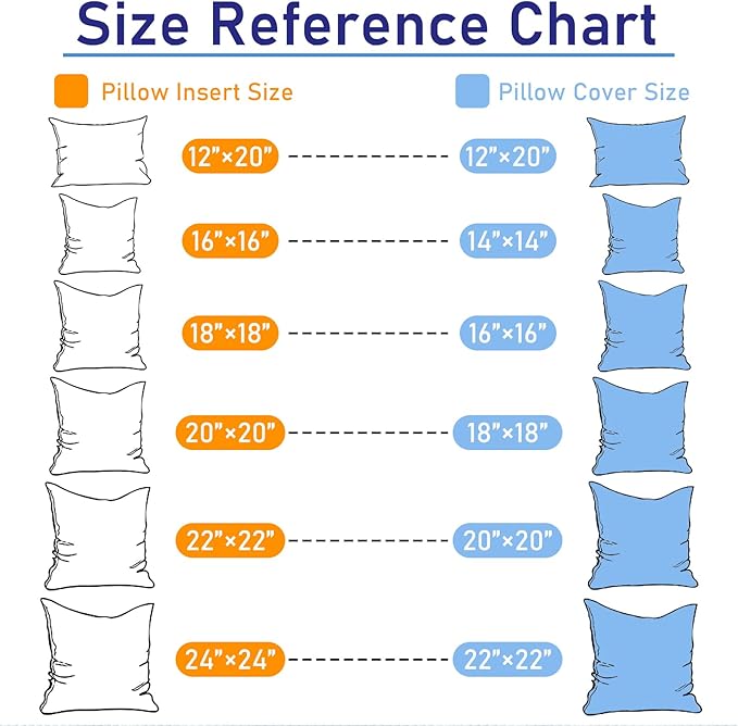 Pack of 2 12x20 Outdoor Pillow Inserts, Water Resistant Throw Pillow Inserts, Outdoor Lumbar Pillow for Patio, Furniture, Sofa, Bed, Living Room, Garden Decorative Waterproof Pillow Inserts