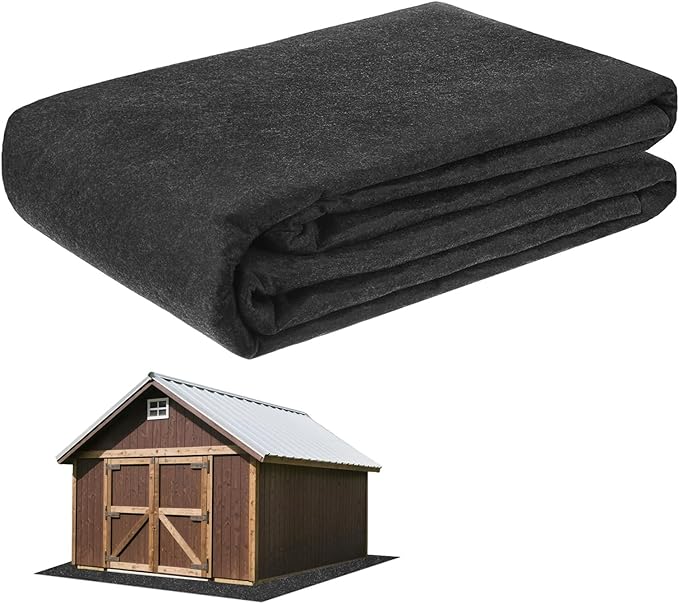 Outdoor Storage Shed Mat, 18 x 2.6 FT Garage Floor Mats with Reusable, Washable, Non Slip, Durable for Protects Garage Floors/Driveways/Entrance Doors/Deck [Gray]