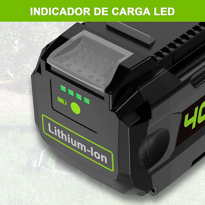 40V 4000mAh Battery Compatible with Greenworks 40V 4.0Ah Lithium-Ion Battery