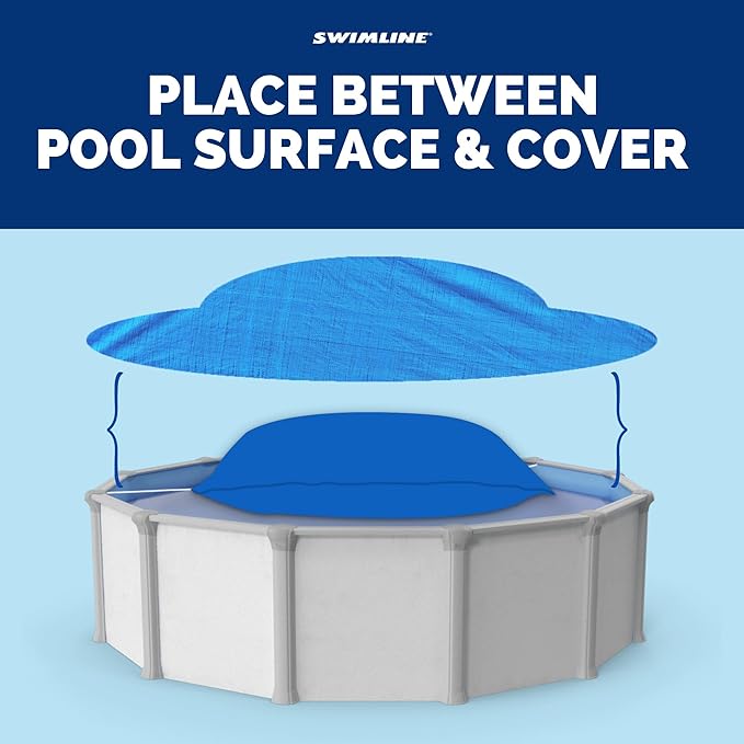 SWIMLINE HYDROTOOLS Air Pillow For Above Ground Pools Cover Winterizing | 4 x 5 ft Cushion Swimming Pool Closing Winter Kit | Cold Resistant Ice Equalizer Thick Pool Pillows Accessories | 1144 ACC44