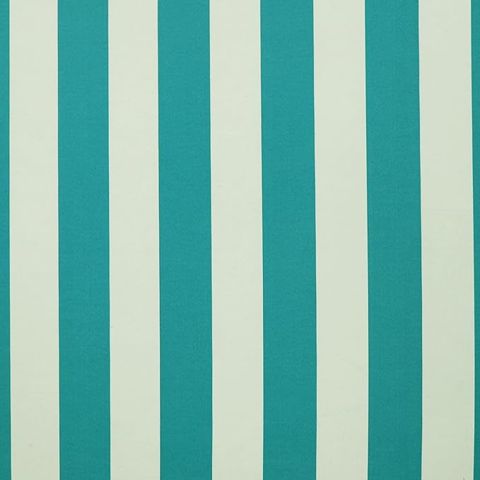 RSH DECOR: Deep Seating Cushion with Pillow Back | 24” x 27” Seat | All-Weather Spun Fabric | Water and Fade-Resistant | Outdoor Chair Cushion Set for Patio Furniture | Cancun & White Stripe
