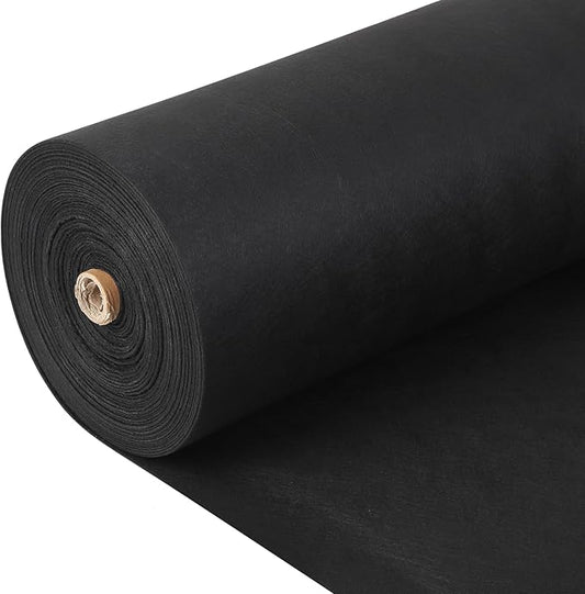 Towallmark Geotextile Landscape, 3ft x 300ft & 6oz Geotextile Fabric, PP Drainage 350N Tensile Strength & 440N Load Capacity, for Driveway & Road Stabilizationr, Erosion Control, French Drains