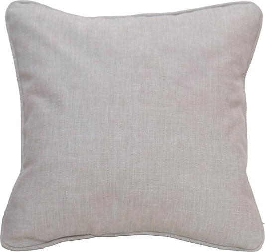 East Green 20 x 20 Waterproof Outdoor Pillow with Insert, Flax Tan - Premium Olefin Outdoor Accent Pillow for Patio Furniture