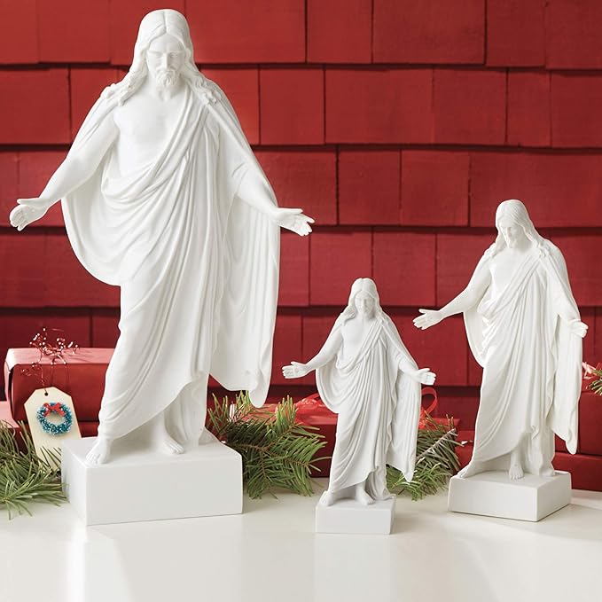 Deseret Book Company - BELOSOL - Christus Statue - Jesus Sculpture - Christian Living - Easter Decor - Home Decorations (19 inch)