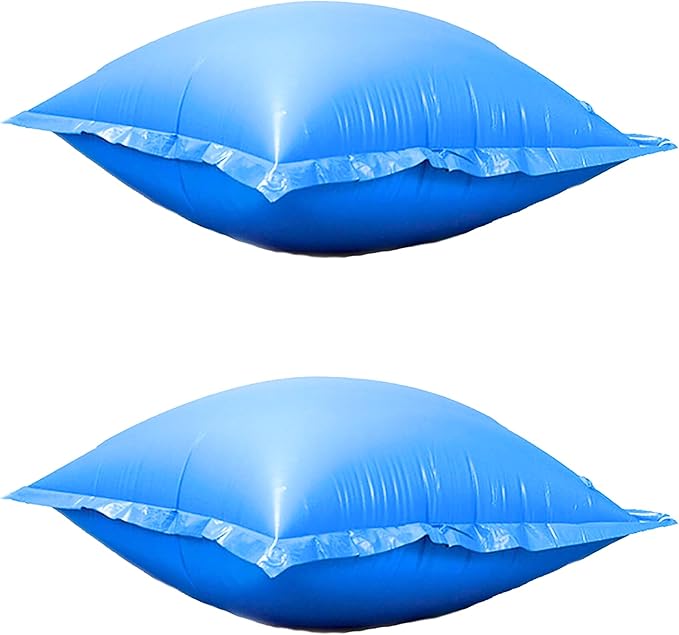 SWIMLINE HYDROTOOLS Air Pillow For Above Ground Pools Cover Winterizing 2-Pack | 4 x 4 ft Cushion Swimming Pool Closing Winter Kit | Cold Resistant Ice Equalizer Thick Pillows Accessories | 1144 ACC44