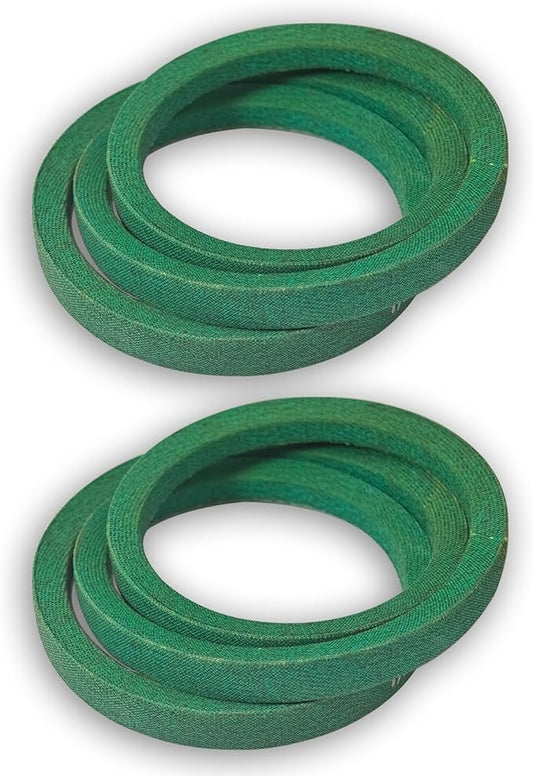 2 Pack 954-0101A Snow Thrower Auger Belt for MTD Craftsman 754-0101A 754-0193 5068 265-433 Single-Stage Snow Blowe (1/2" x 35")