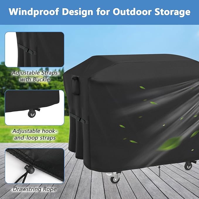 Grill Cover for Blackstone Model 2361 2362 36" Culinary Deluxe Griddle 4 -Burner Grill, Outdoor Waterproof BBQ Griddle Cover - 68 x 28 x 36 Inch