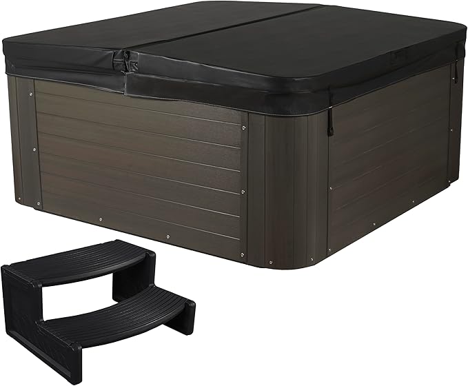 AquaLife Select Series® 7-Person 100-Jet Acrylic Non-Lounger Hot Tub with Ozonator and Steps