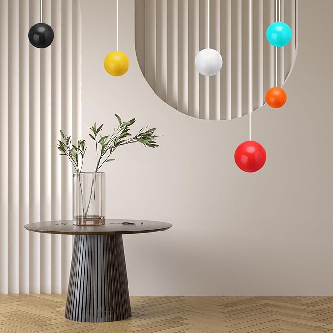 uxcell 2 Pcs Gazing Globe Decor Ball 3.5 Inch 90mm Reflective Garden Sphere Polished Hollow Ball, Seamless Stainless Steel Gazing Ball, Smooth Mirror Globe for Garden Home Decor, Orange