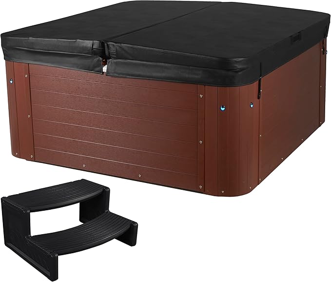 Amplified 100-Jet 6-Person Lounger Spa with Bluetooth Stereo and 3 Pumps by Essential Hot Tubs