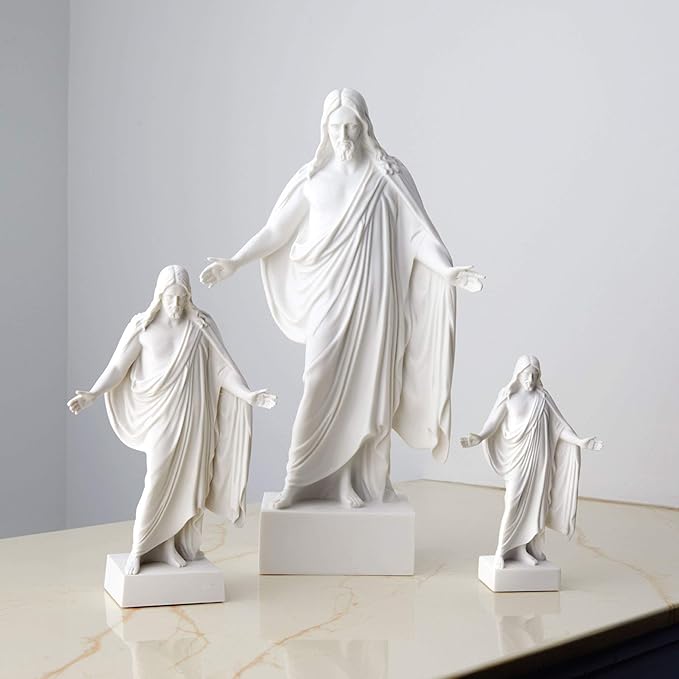 Deseret Book Company - BELOSOL - Christus Statue - Jesus Sculpture - Christian Living - Easter Decor - Home Decorations (19 inch)
