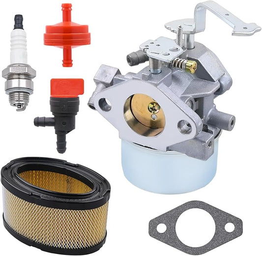 640152 Carburetor with Filter for Tecumseh 640152A HM80 HM90 HM100 8-10 HP Engine Snow Blower Mower 5000watt Generator Replace 640023 640051 640140 640260B