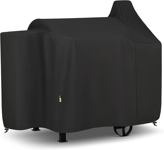 Arcedo Grill Cover Compatible with Pit Boss 850, 820SP, Heavy Duty Waterproof Wood Pellet Smoker Covers, All Weather Protection for Outdoor Grill