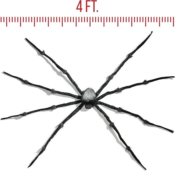 Halloween Spider/Tarantula with Red Eyes for Halloween Haunt Décor Best Halloween Decoration