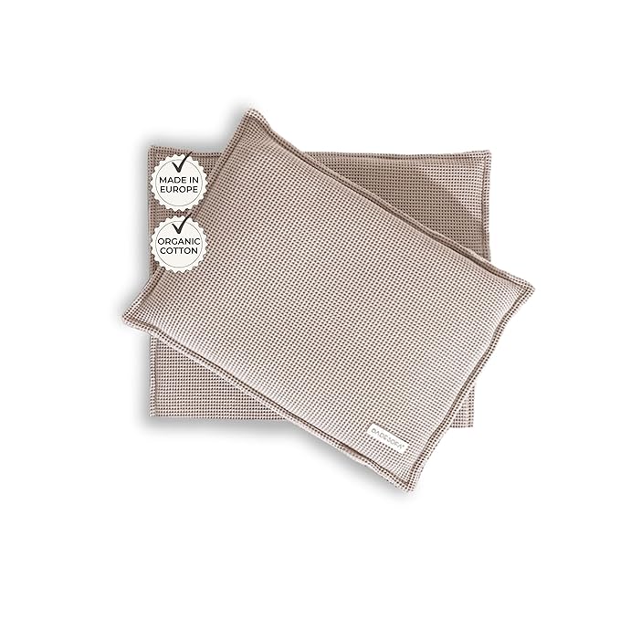 SAUNASOFA™ Sauna Mat & Pillow Set – 1 person sauna seat cushion and pillow for infrared and finnish sauna – heat-resistant sauna kit in taupe