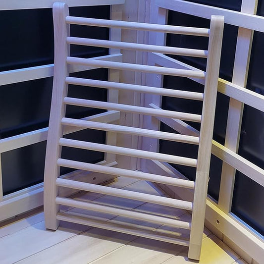 1 Pack Sauna Backrest Infrared Wooden Sauna, Traditional Sauna
