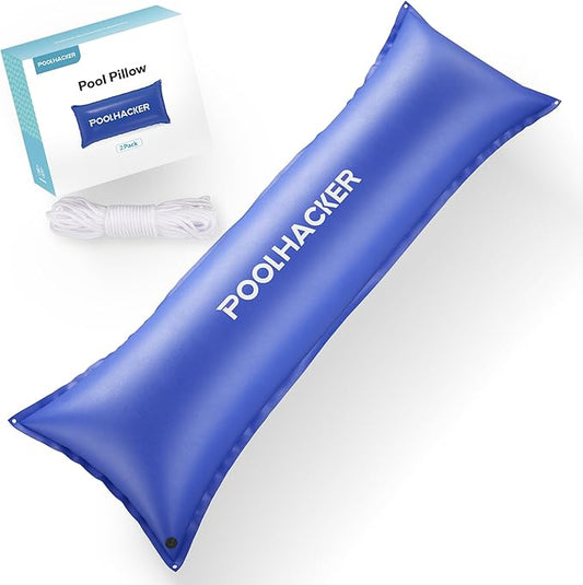 Pool Pillows for Above Ground Pools, Winterizing Ice Equalizer 0.5mm Ultra Thick Pool Cover Air Pillow for Winter, Pool Closing Kit for Above-Ground Swimming Pool， 4x15ft