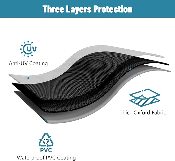 Cover for Weber Searwood XL 600 Wood Pellet Grill, Heavy Duty Smoker Grill Cover Waterproof Weather Resistant Outdoor