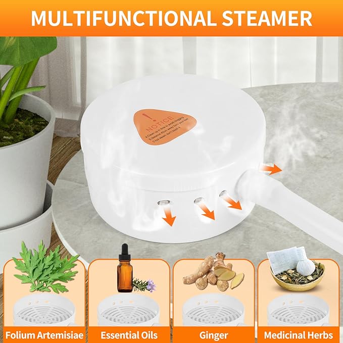 Portable Sauna Box, Steam Sauna for Home, Personal Sauna Tent Full Size for Fitness Gym Yoga Spa with Double Large Windows + 1200W 3L Steamer + Remote Control + Folding Chair, 3' x 3' x 5.9', Black