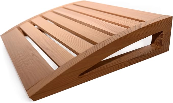 HSE Cedar Modern Sauna Headrest (1, Red Cedar)