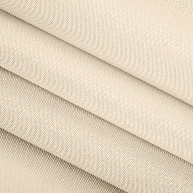 RSH DECOR: Sunbrella Pillow Covers Set of 4 | Covers Only - 20" x 12" | Outdoor Lumbar Pillow Covers Crafted with Sunbrella Performance Fabric | Canvas Antique Beige