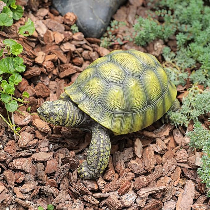 Realistic Turtle Statue - Turtle Sculpture Outdoor Garden Decoration Suitable for Ponds, courtyards, lawns, and Pools | A Unique Gift for Gardeners and Nature Enthusiasts