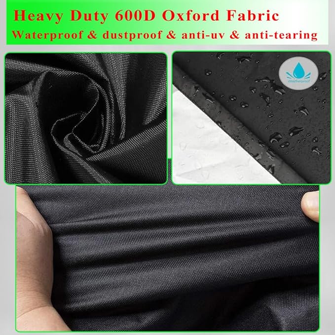 Grill Cover for Pit Boss 820 Deluxe 850 Pro Series Wood Pellet Grill, Smoker Cover for PitBoss 820D 820XL 820FB 820D3 820SC 820PS1 820CS1 PB850CS1 Heavy Duty Outdoor 600D
