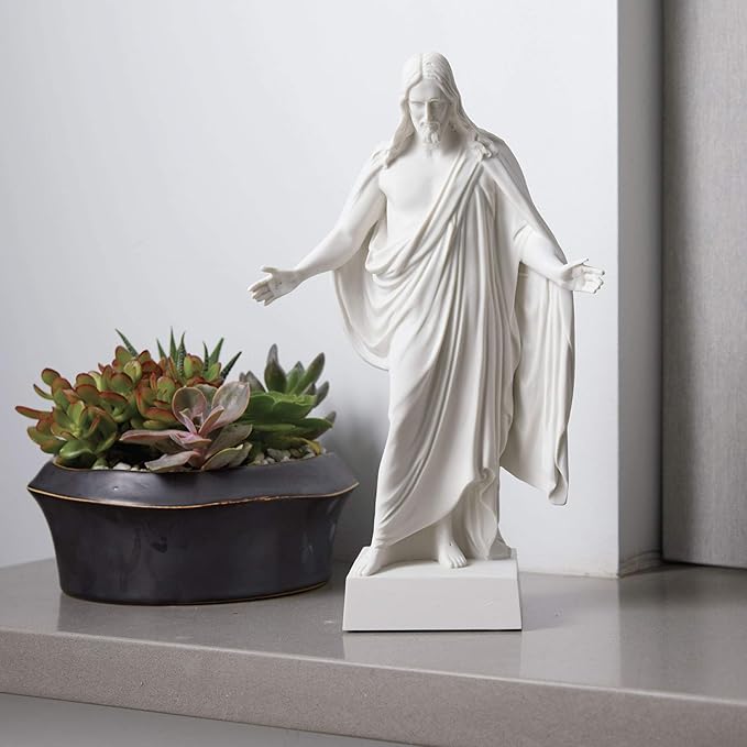Deseret Book Company - BELOSOL - Christus Statue - Jesus Sculpture - Christian Living - Easter Decor - Home Decorations (19 inch)