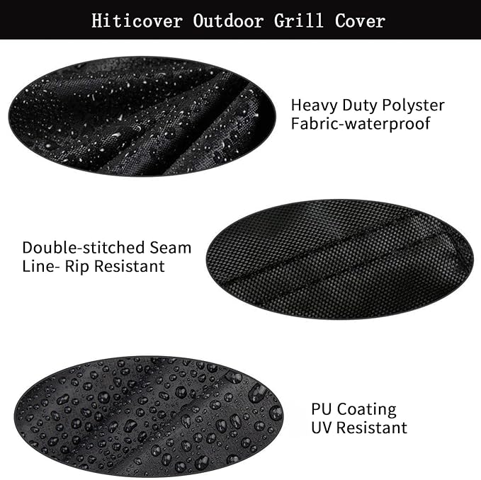 Outdoor Grill Cover for Nexgrill 810-0047 Cart Style Charcoal Grill, Waterproof Outdoor BBQ Griddle Cover - 36 x 24 x 42 inch