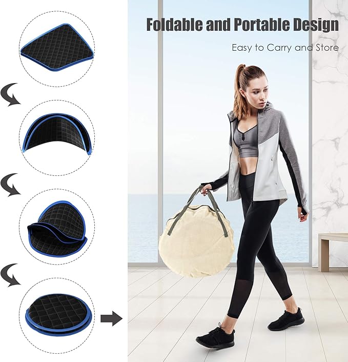 COSTWAY Portable Steam Sauna, 3L Foldable Sauna Spa with Remote Control, 9-Gear Temperature and Timer, Atomization Function, Personal Sauna Tent for Relaxation at Home (Black)