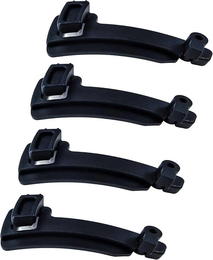4 Pack 731-04869 Snowblower Chute Flange Replacement Compatible with MTD Craftsman Troy-Bilt Snow Blowers, Fits Models 31AE6AHE722 31AE6BHE722 31AE6GLF722, Replaces 731-04869A